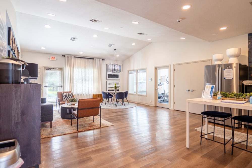 Business center at Dunwoodie Place in Orlando, Florida