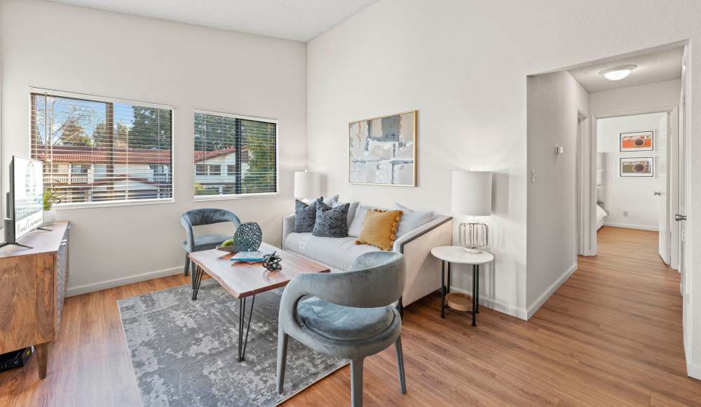 Apartment interior in Fremont, California