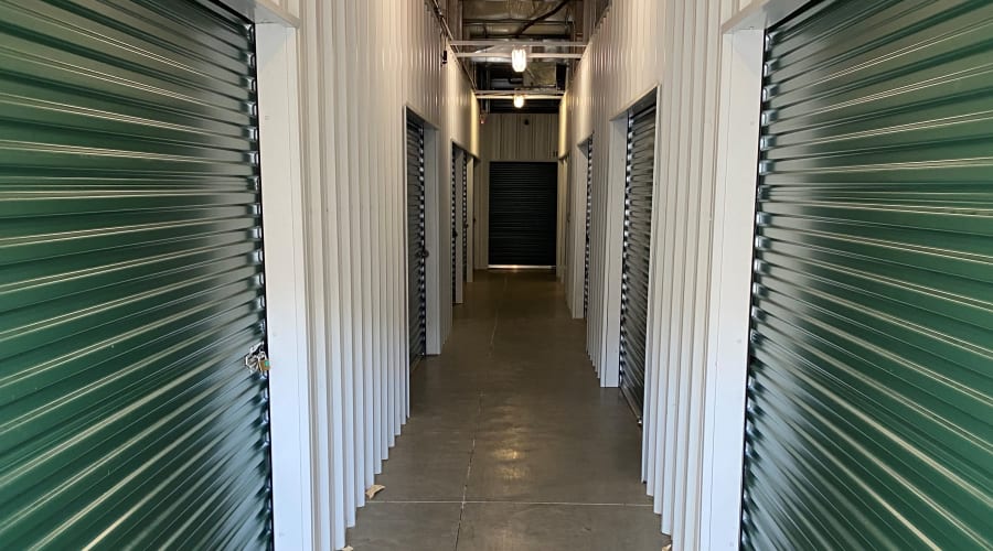 Temperature controlled units at KO Storage in Chattanooga, Tennessee