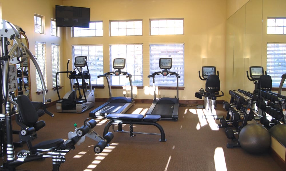 Gym at Park at Coulter in Amarillo, Texas