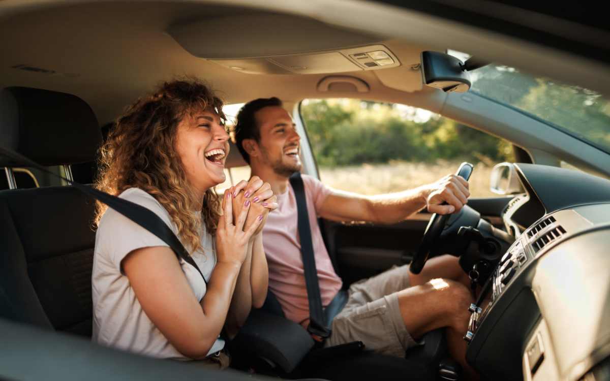 Residents exploring the neighborhood near El Jardin Apartments in Hollywood, Florida