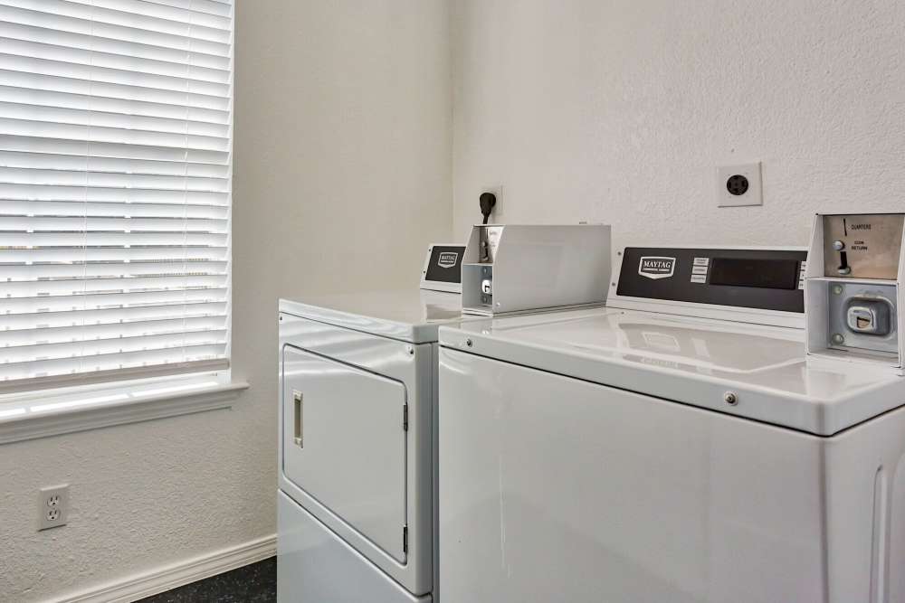 Laundry facility at The Gardens At Duncan Apartments in Duncan, Oklahoma