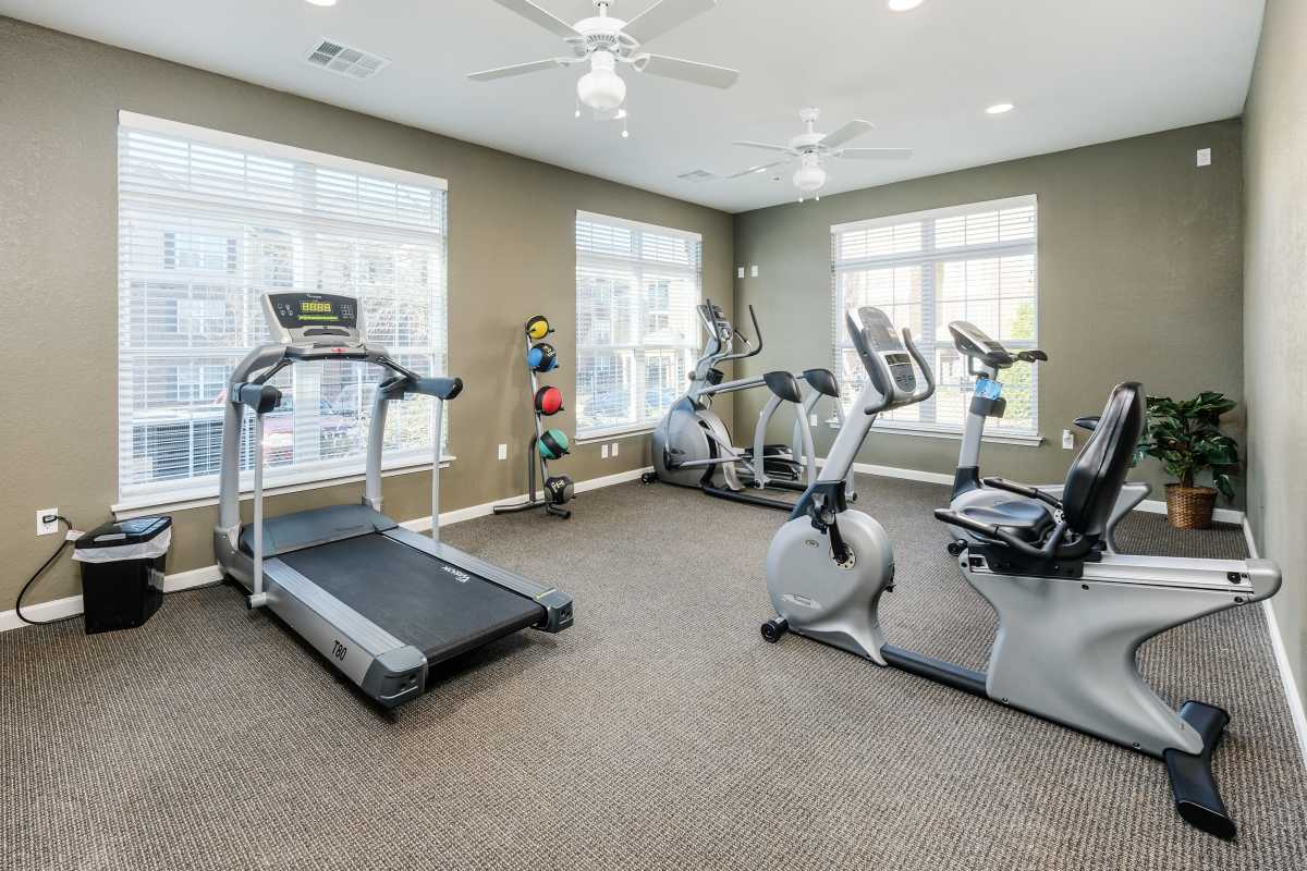 Fitness center at Autumn Glen in Gaffney, South Carolina