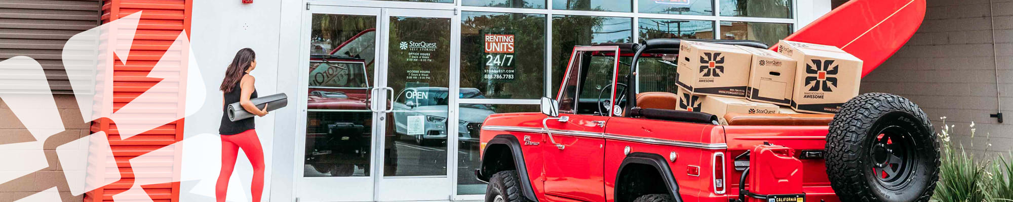 What size do I need at StorQuest Self Storage in Thousand Oaks, California
