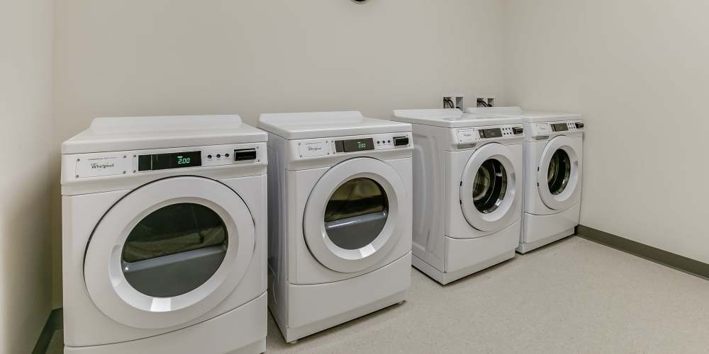 Washer & Dryer connections available at Eva Manor in Pleasant Prairie, Wisconsin