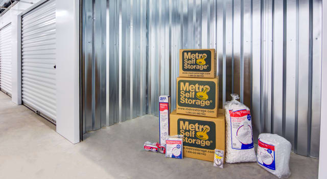 Climate controlled units at Metro Self Storage in Conyers, GA