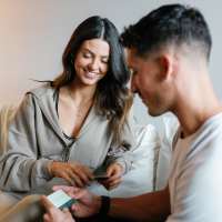 Residents in their home at Green|House Columbus in Columbus, Ohio