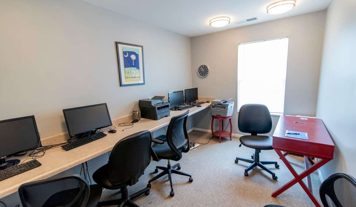 Computer room at Butler Crossing II in Kingstree, South Carolina