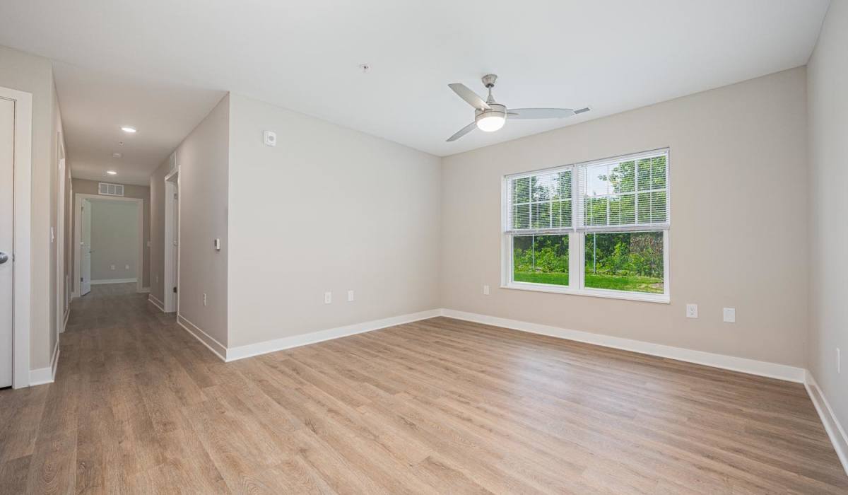 Living room at Broadleigh Lofts in Columbus, Ohio