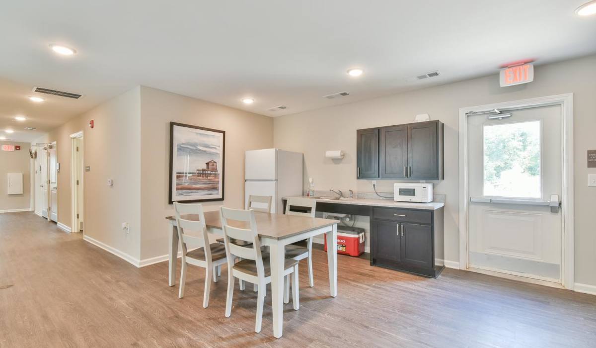 Community kitchen at Canaan Crossing in Madison, Georgia