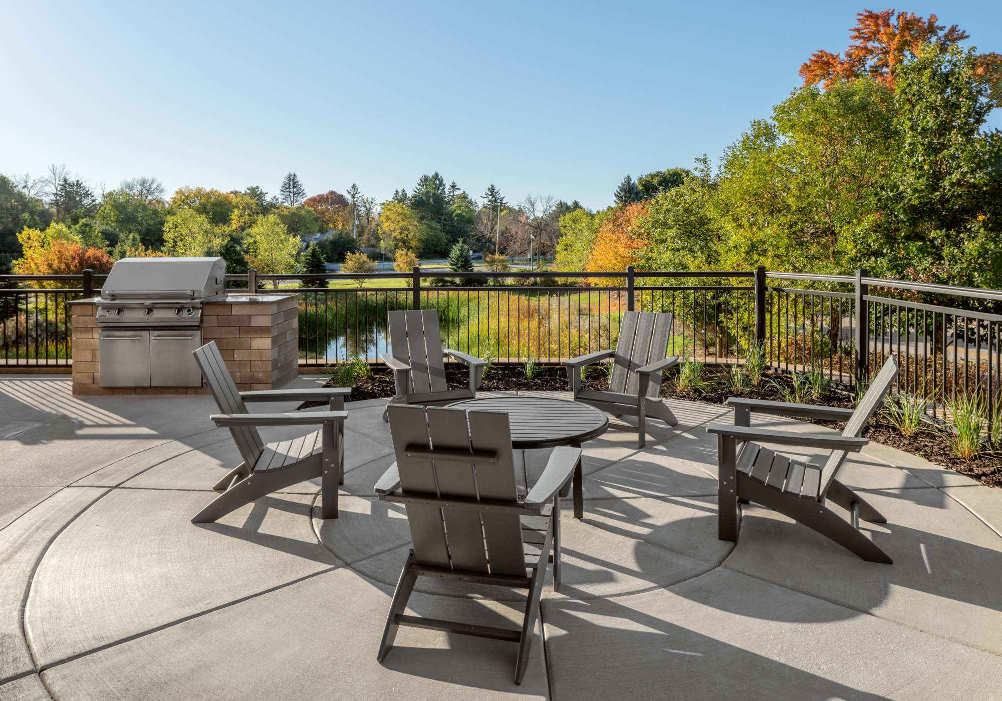 patio at ((location_name}} in Brown Deer, WI