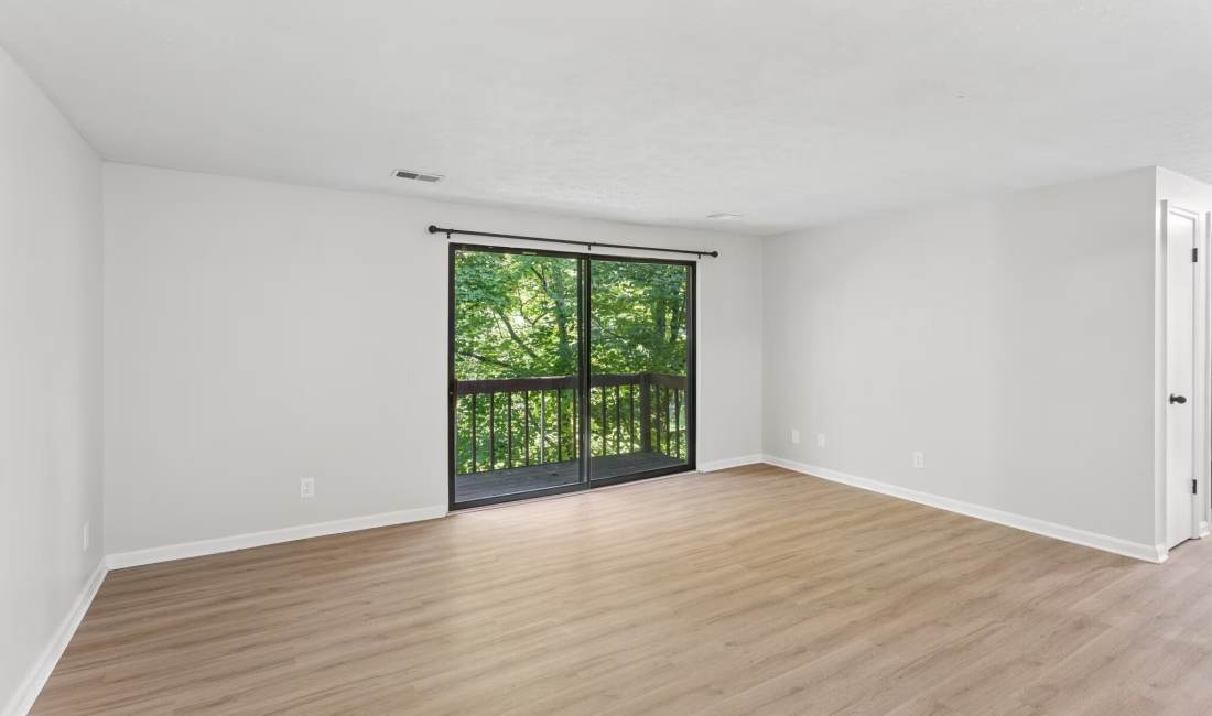 Living room at Brookside Commons in Meadville, Pennsylvania