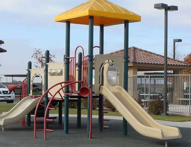 Playground at Villa Esperanza in Avenal, California