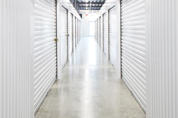 Indoor Climate-controlled units at Spacebox Storage Apopka in Apopka, Florida.