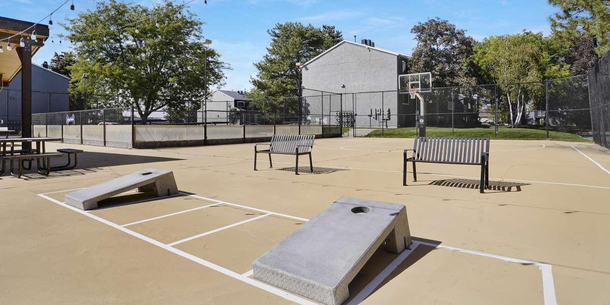 Have fun with your furry friend in the dog park at Royal Farms Apartments in Salt Lake City, Utah