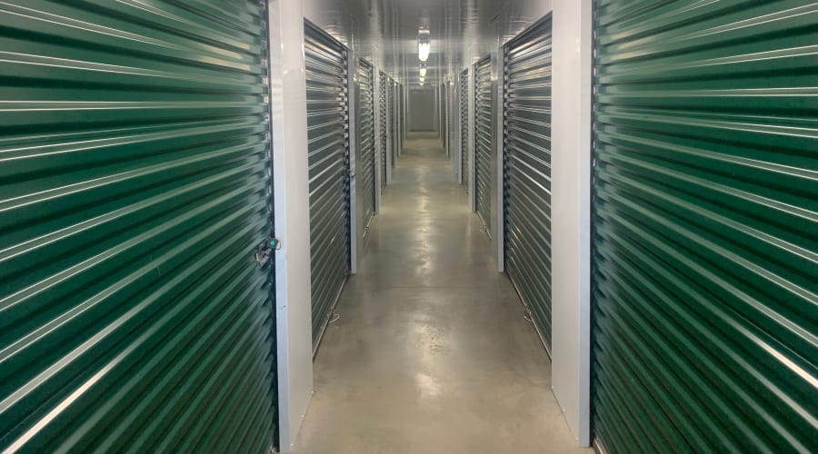 Temperature controlled thermostat at KO Storage in Minot, North Dakota