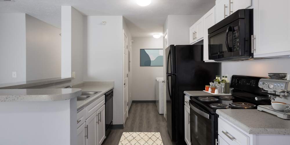 kitchen at Valley View Estates, Council Bluffs, Iowa