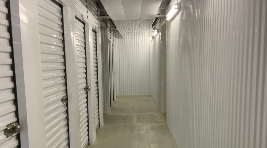 A storage units at KO Storage in Harlingen, Texas