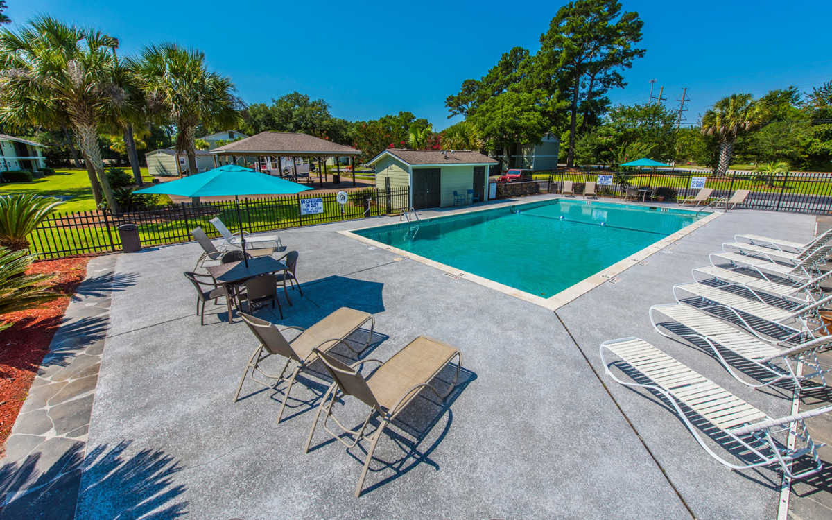 Outdoor swimming pool at Anchorage in Mount Pleasant, South Carolina