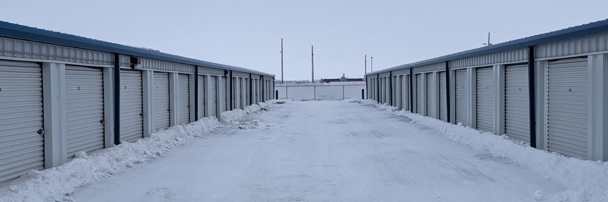 Unit sizes and prices at KO Storage in Minot, North Dakota