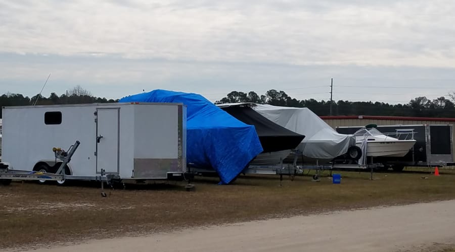 RV, boat & auto storage at Monster Self Storage in Ocean Isle Beach, North Carolina