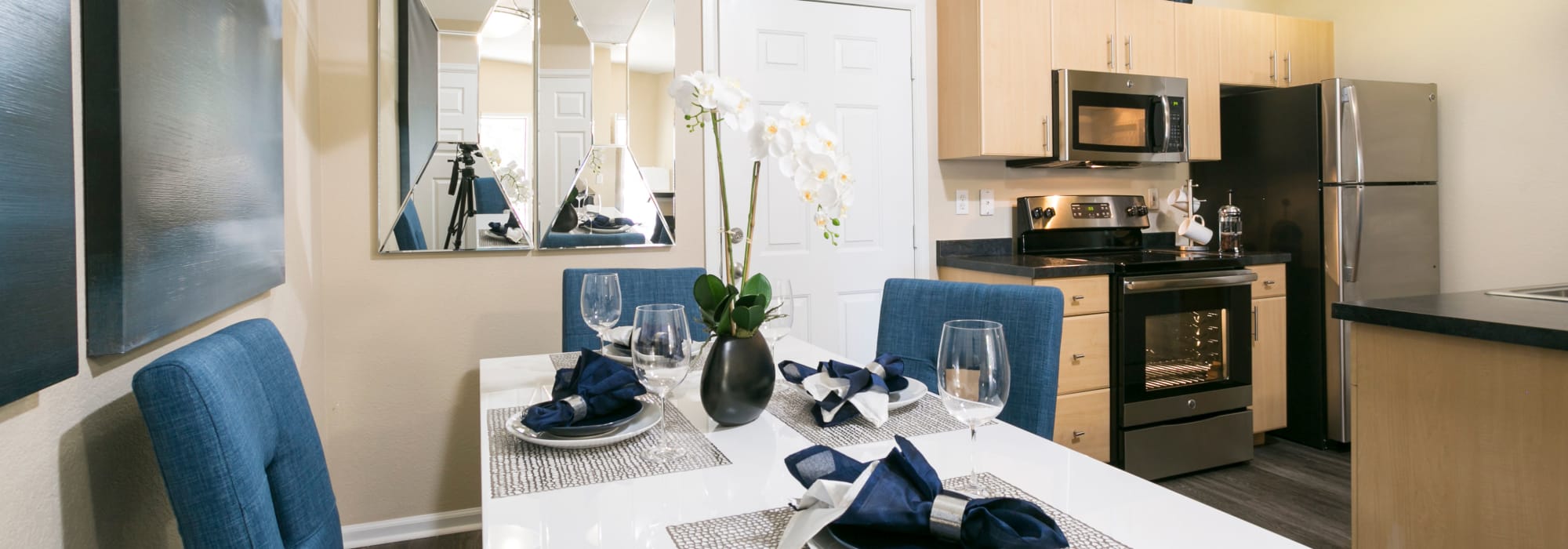 Floor plans at Crestone Apartments in Aurora, Colorado