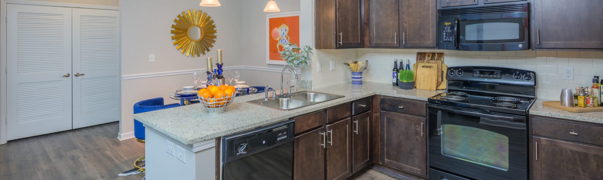 Floor plans at Sterling Town Center in Raleigh, North Carolina