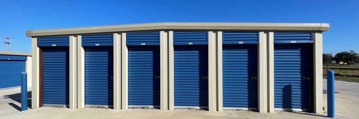Boat and auto storage at KO Storage of Pearsall in Pearsall, Texas