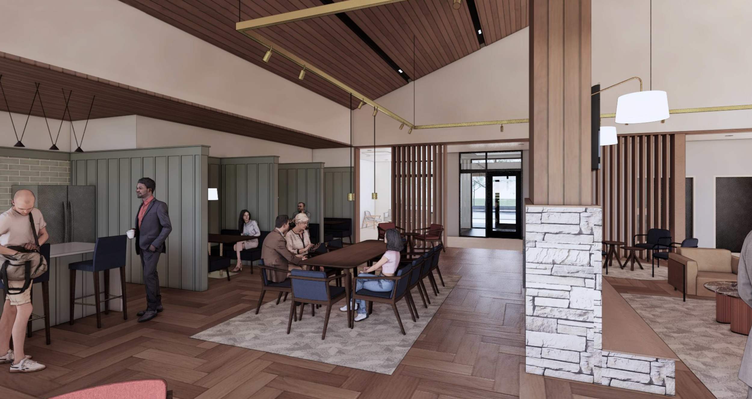 Community Room rendering