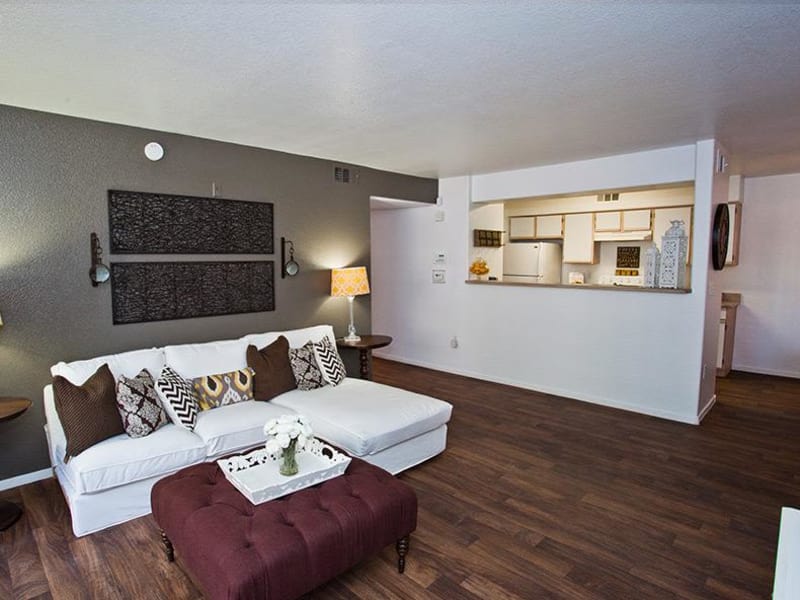 Apartment features at Monterra Apartment Homes
