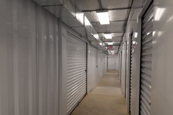 Indoor units at Cardinal Self Storage - West Raleigh in Raleigh, North Carolina