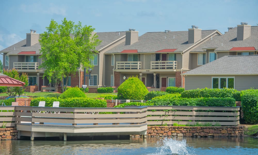 Exterior at Sheridan Pond in Tulsa, Oklahoma