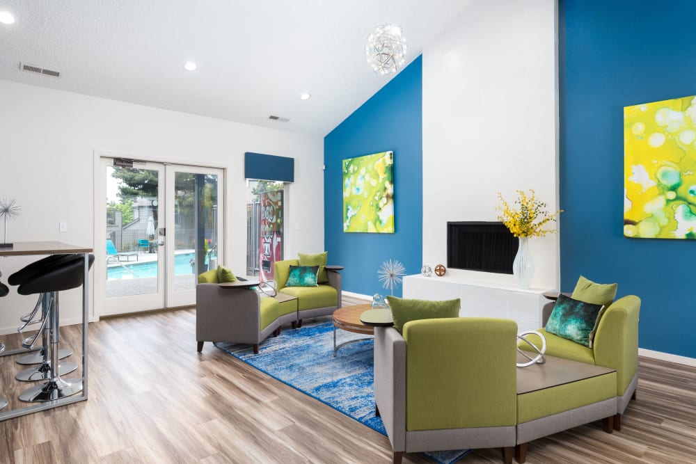 The community center at Meadows at Cascade Park Apartments in Vancouver, Washington