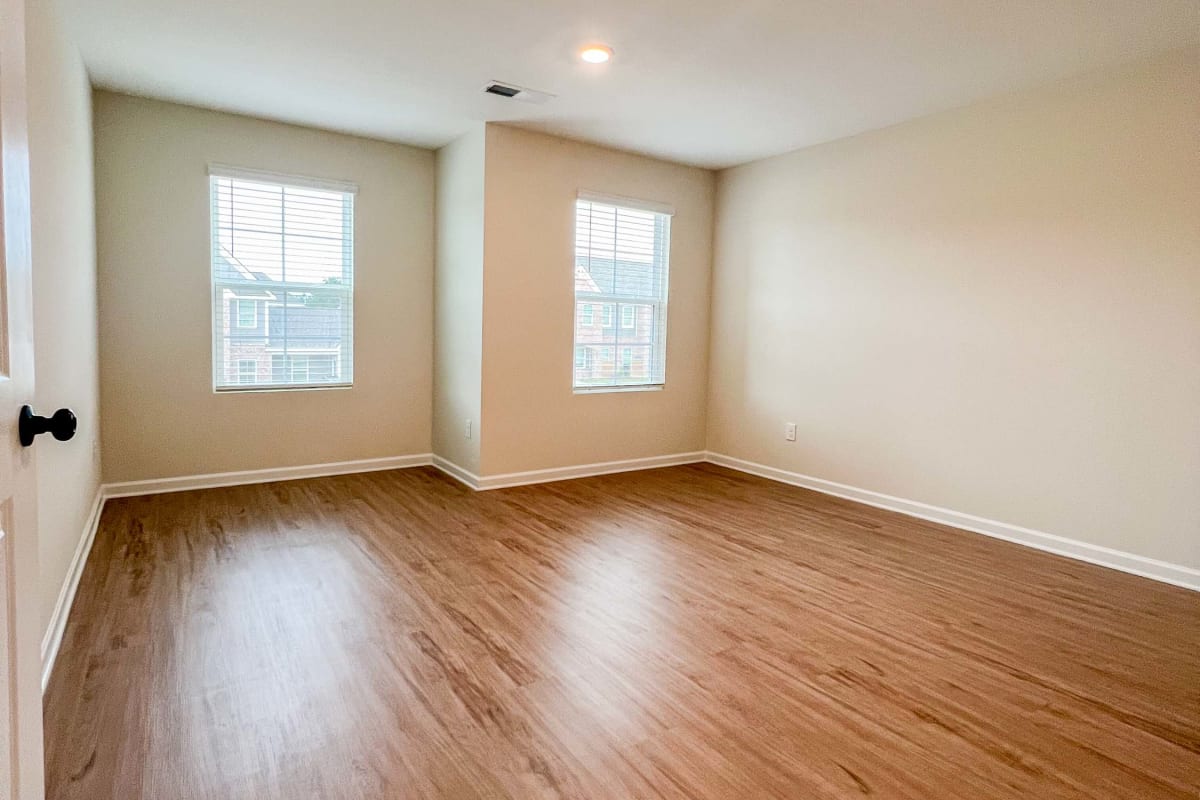 Interior with sun-filled windows at Parallel 36 at Legacy in Opelika, Alabama