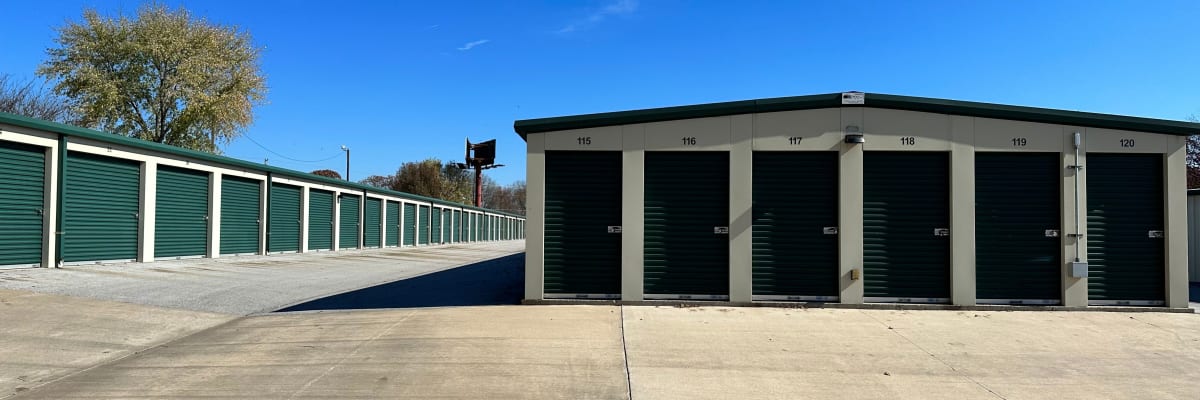 Unit sizes and prices at KO Storage in Nixa, Missouri
