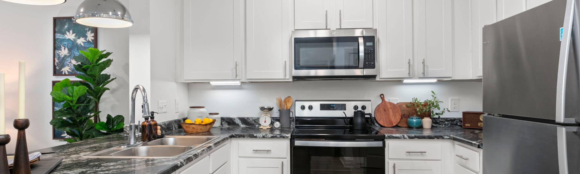 Kitchen at Mountain Creek in Waynesville, North Carolina