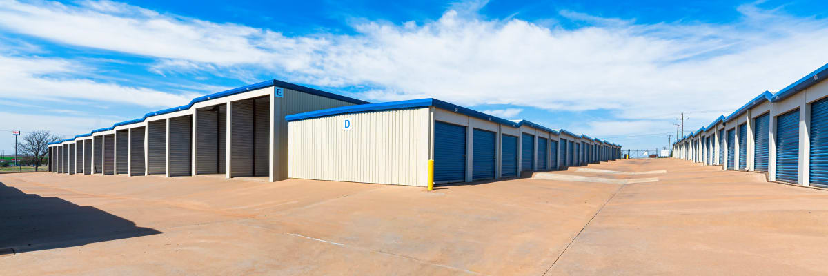 RV, boat and auto storage at KO Storage in Wichita Falls, Texas