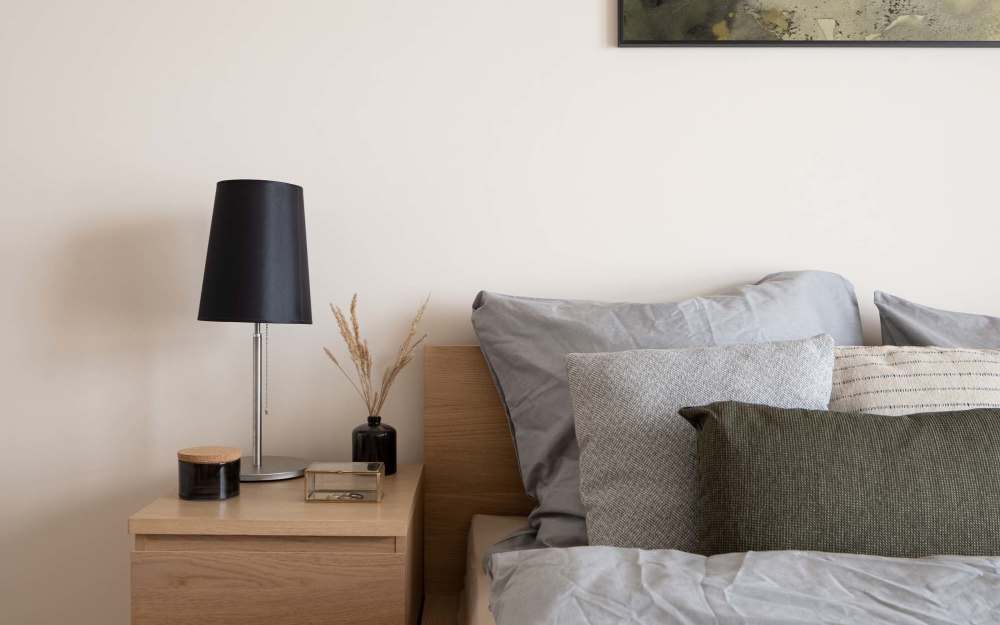 Luxury bedroom at Winchester Run in Oklahoma City, Oklahoma