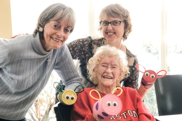 Residents dancing at Bayberry Commons Assisted Living and Memory Care.