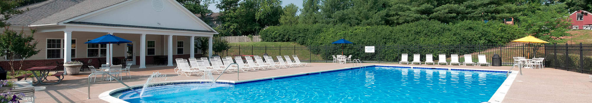 Pet-friendly apartments at North Woods in Charlottesville, Virginia