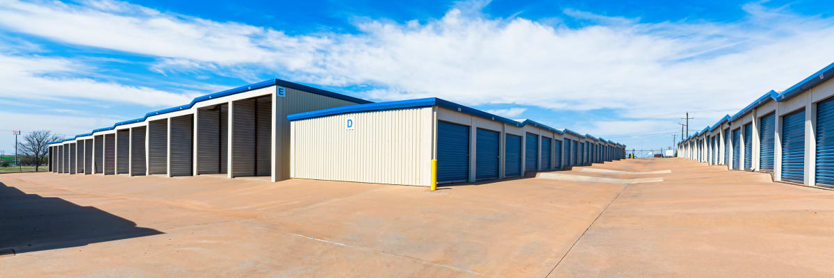 Temperature controlled storage at KO Storage in Wichita Falls, Texas