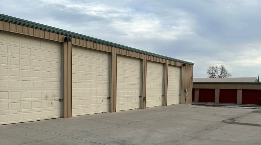 Exterior of outdoor units at KO Storage in Wichita, Kansas
