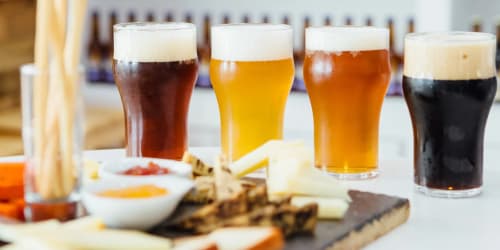 Tasty beers at Olea Beach Haven in Jacksonville, Florida