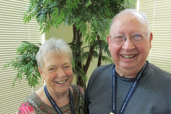 Bernard & Jessie Scott at The Carriage House Gracious Retirement Living in Oxford, Florida