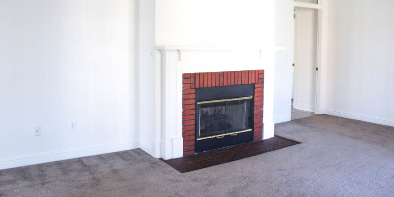 Fireplace at Chollas Heights Historical in San Diego, California