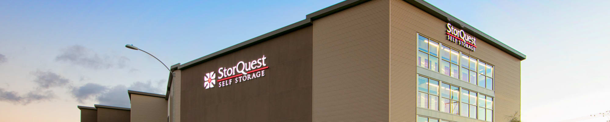 Unit sizes and prices at StorQuest Self Storage in Anaheim, California