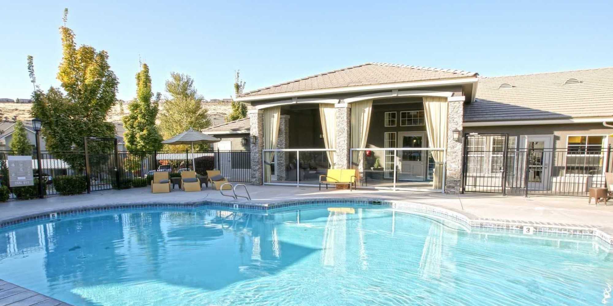 Our beautiful swimming pool at High Rock in Sparks, Nevada