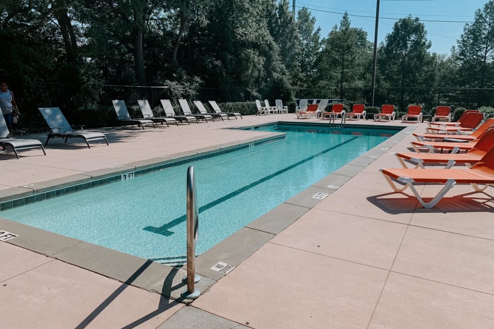 Pool at Mattress Factory Lofts in Atlanta, Georgia