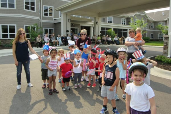 Community Parade at Deephaven Woods in Deephaven, MN