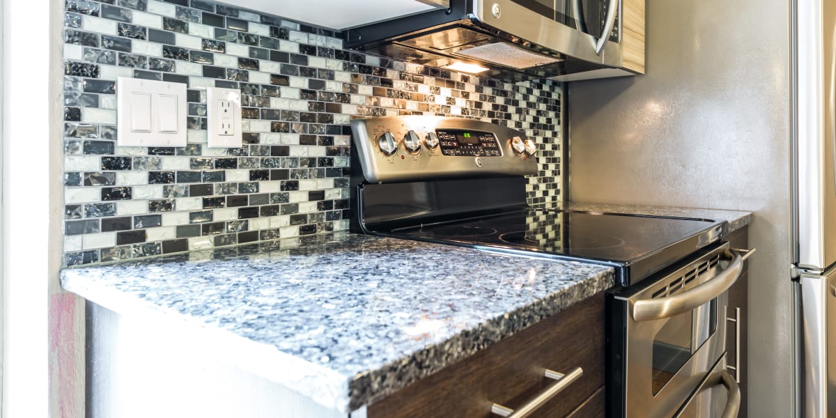 Kitchen at Copperline at Point Ruston in Tacoma, Washington